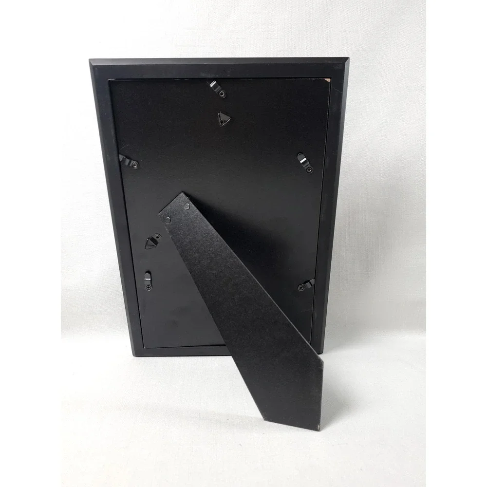 Set of‎ 2 ● Black 4x6 Collage Photo Frames Wall or Table Display (New Old Stock)